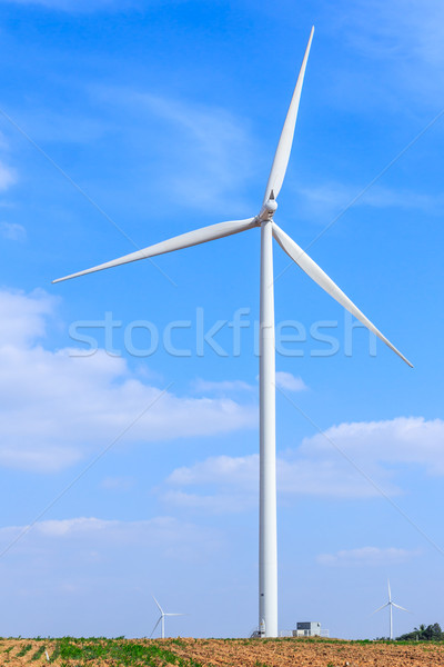 wind turbine clean energy concept Stock photo © tungphoto