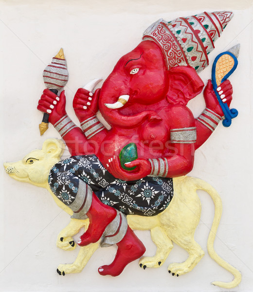 Indian or Hindu God Named Sarisati Ganapati Stock photo © tungphoto