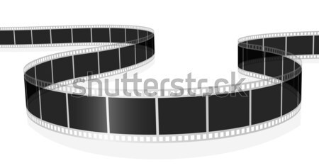 Vector illustration of standard photo or movie film isolated on  Stock photo © tuulijumala