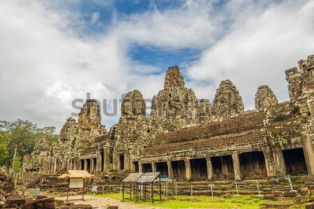 Bayon  Temple. Angkor, Siem Reap, Cambodia. Stock photo © tuulijumala