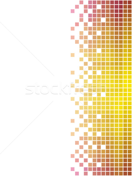Mosaico lado elemento branco cópia espaço negócio Foto stock © tuulijumala