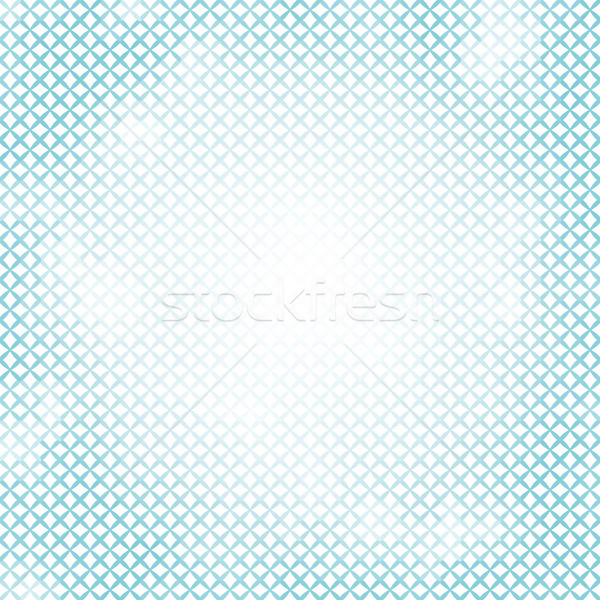 Abstract little cross mosaic azure vector background. Stock photo © tuulijumala