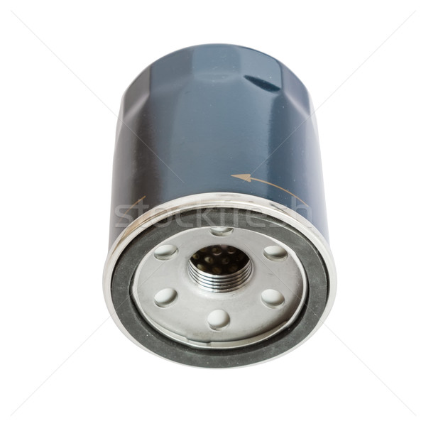 Automobile oil filter isolated on white background. Stock photo © tuulijumala