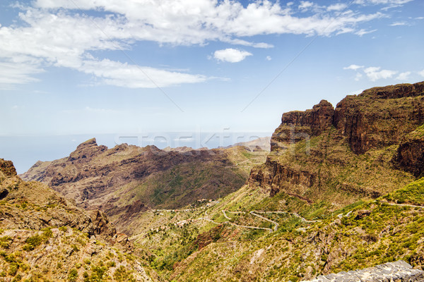 Tenerife island landscape near Masca village Stock photo © tuulijumala