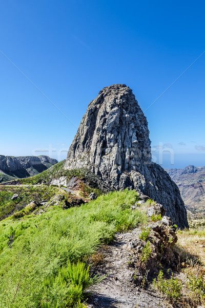 Monumento Natural de los Roques at La Gomera, Canary islands, Sp Stock photo © tuulijumala