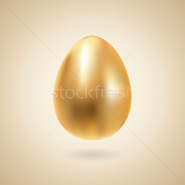金の卵 現実的な イースター 食品 背景 鶏 ストックフォト © tuulijumala