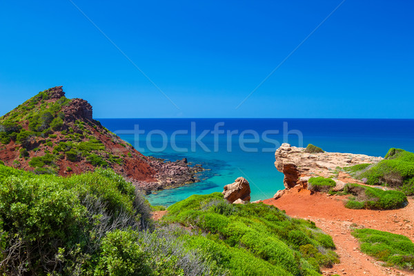 Stok fotoğraf: Akdeniz · deniz · görmek · ada · sahil · manzara