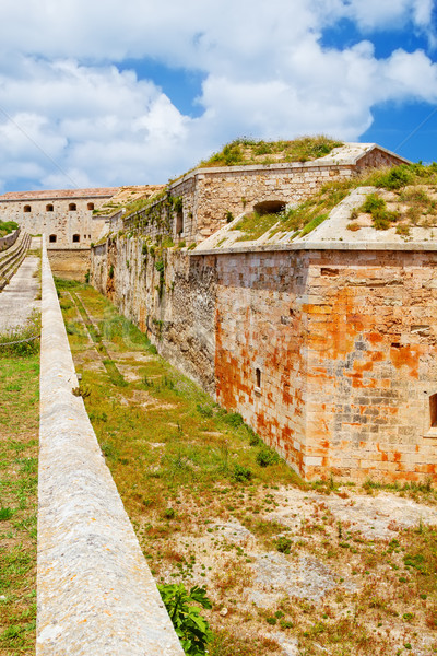 La Mola Fortress of Isabel II at Menorca island, Spain. It was b Stock photo © tuulijumala