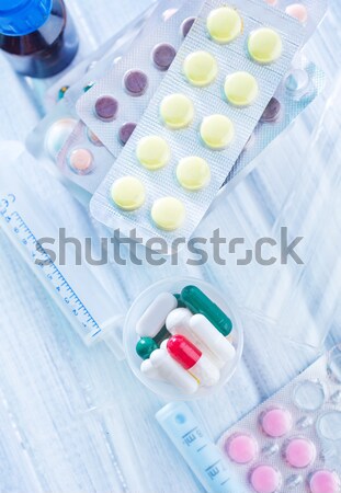 pills Stock photo © tycoon