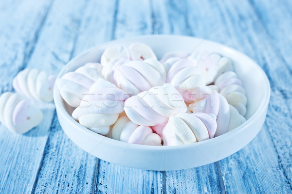 Tazón mesa luz grupo dulces blanco Foto stock © tycoon