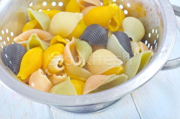 color pasta Stock photo © tycoon