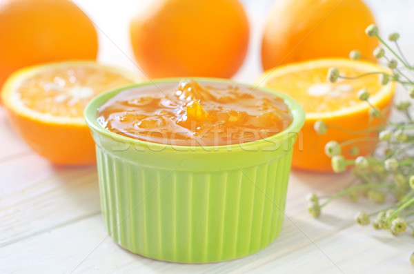 orange jam Stock photo © tycoon