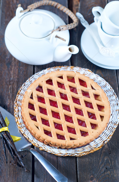 Homemade cherry pie  Stock photo © tycoon