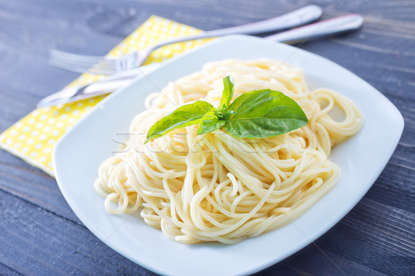 Stockfoto: Gekookt · pasta · keuken · diner · tarwe · koken