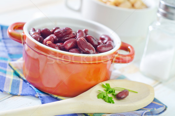 red and white bean Stock photo © tycoon