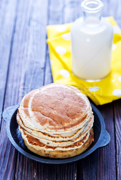 sweet pancakes Stock photo © tycoon