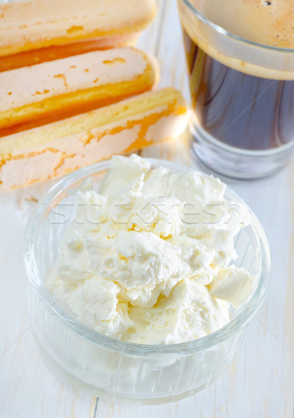 ingredients for tiramisu Stock photo © tycoon
