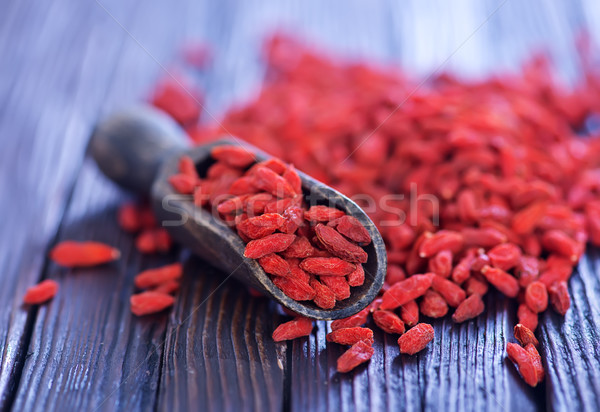 dry red berries Stock photo © tycoon