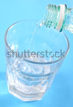 white pills and water Stock photo © tycoon