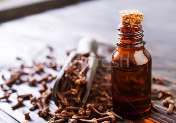 clove oil Stock photo © tycoon