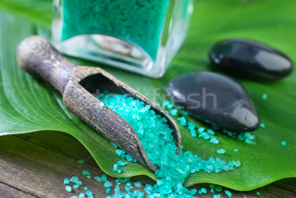 Tengeri só test tenger szépség bőr fürdő Stock fotó © tycoon