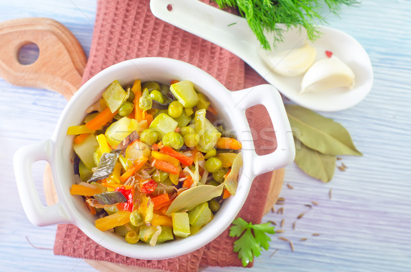 baked vegetables Stock photo © tycoon