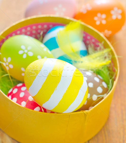 easter eggs Stock photo © tycoon