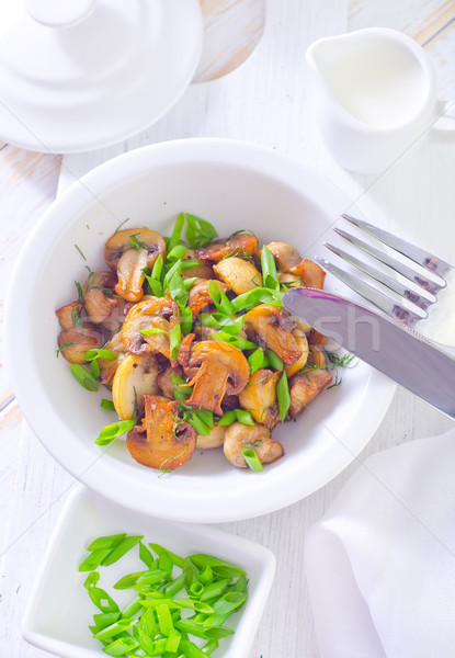 fried mushrooms Stock photo © tycoon