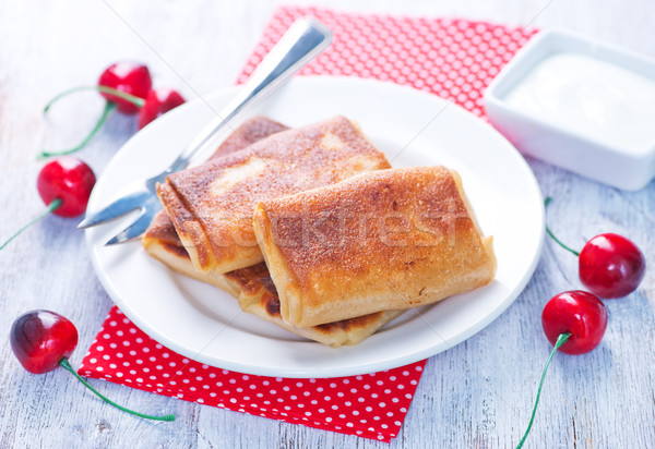 fresh pancakes Stock photo © tycoon