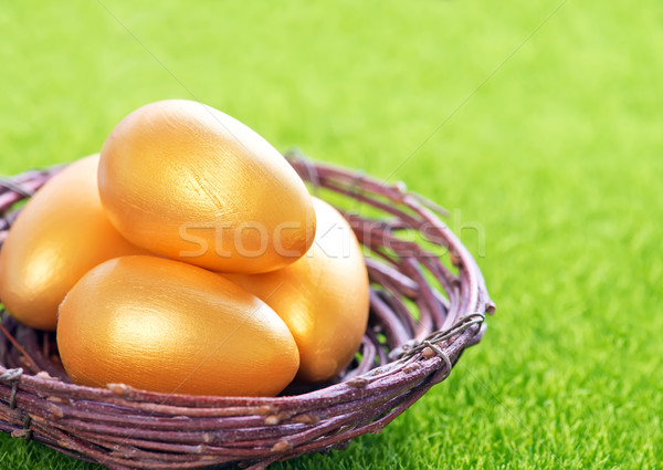 decorative painted Easter eggs Stock photo © tycoon