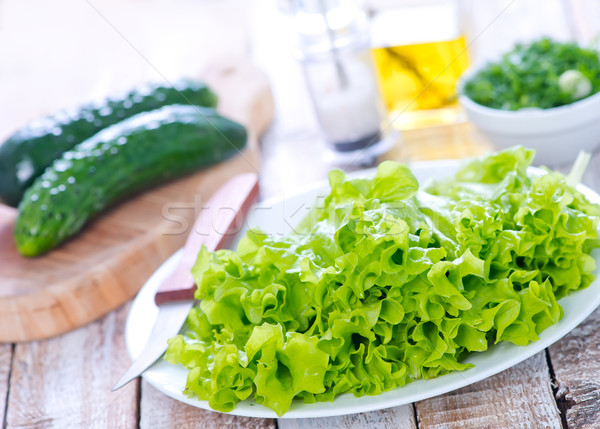 fresh lettuce Stock photo © tycoon