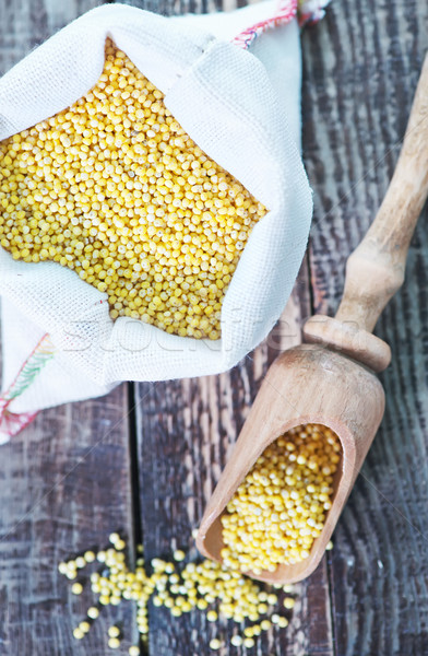 raw millet Stock photo © tycoon