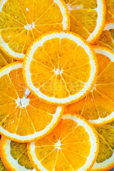 Slices of orange Stock photo © tycoon