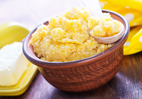 corn porridge Stock photo © tycoon