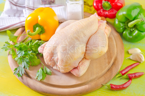 chicken and vegetables Stock photo © tycoon