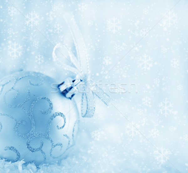 Navidad decoración mesa árbol de navidad invierno rojo Foto stock © tycoon