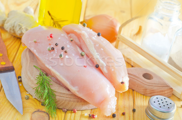 chicken fillet Stock photo © tycoon