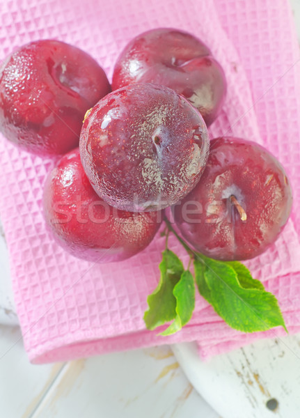 plums Stock photo © tycoon
