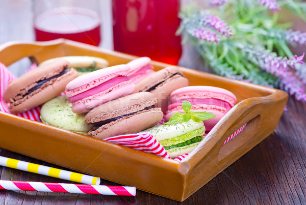 Stock photo: macaroons