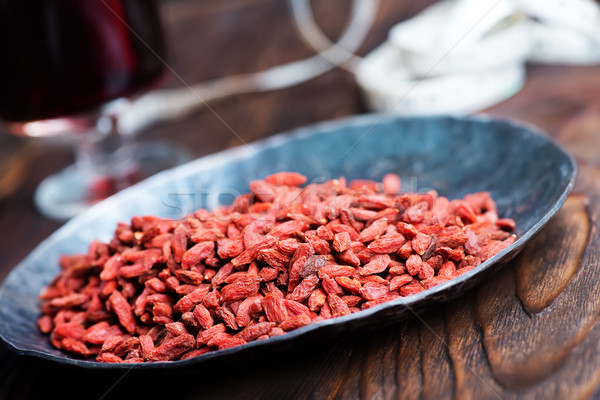 goji and drink Stock photo © tycoon