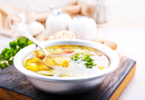 vegetable soup Stock photo © tycoon