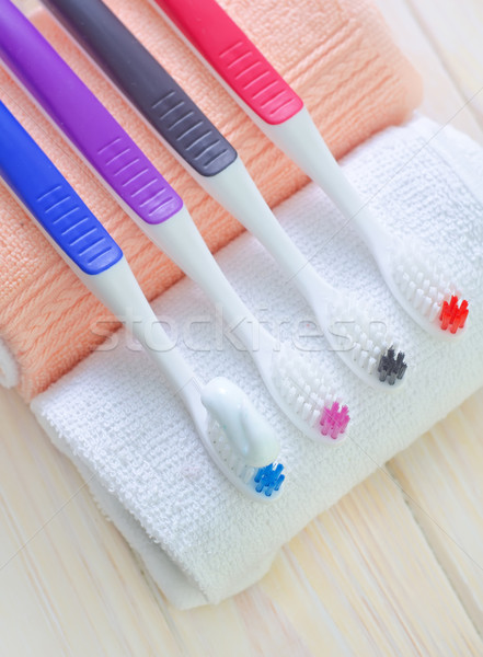 toothbrush Stock photo © tycoon