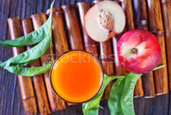nectarine juice Stock photo © tycoon