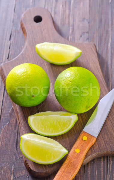 Foto stock: Resumen · frutas · salud · verde · cena · chef