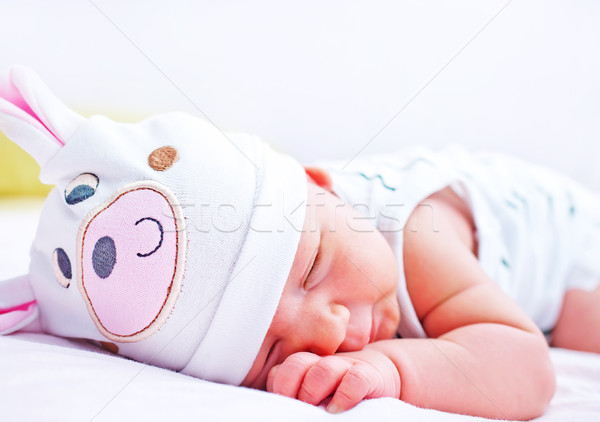 sleeping baby Stock photo © tycoon