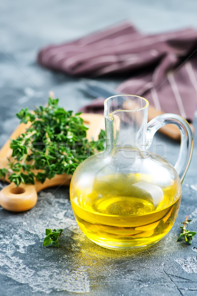 thyme oil Stock photo © tycoon