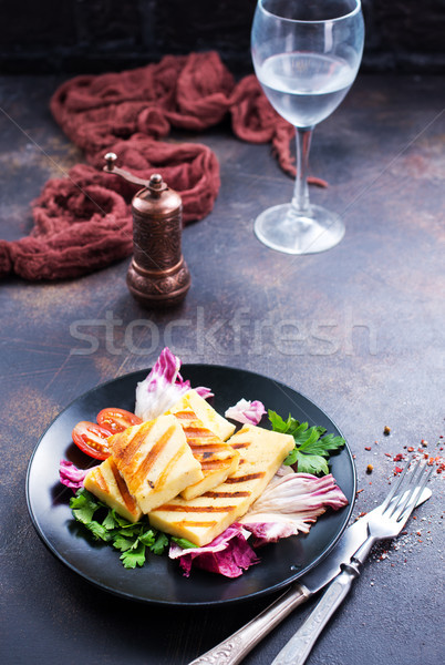 salad with halloumi Stock photo © tycoon