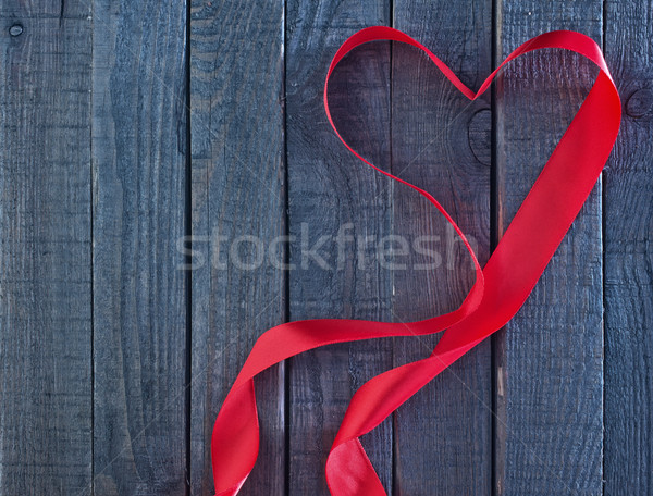 red ribbon Stock photo © tycoon