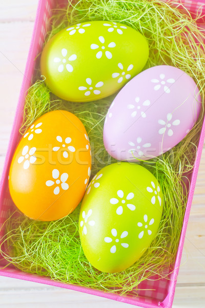 easter eggs Stock photo © tycoon