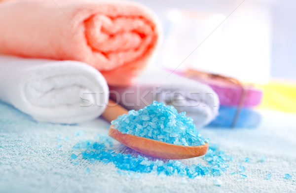 Stock photo: sea salt